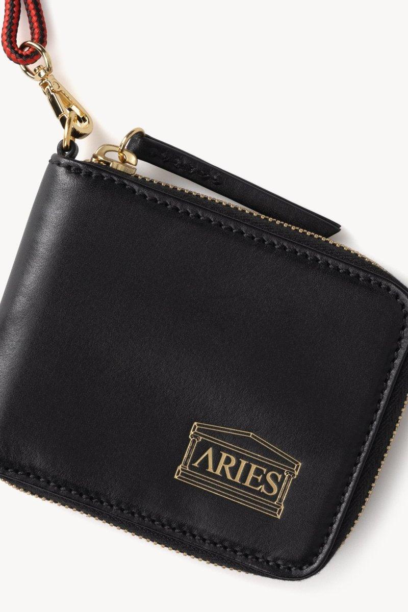 Aries Arise Leather Wallet Black - SUPERCONSCIOUS BERLIN
