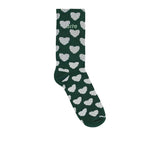 Arte Antwerp Allover Socks Logo - Green / Cream - One size -