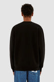 Arte Antwerp Cohen Heart Patch Sweatshirt - Black -