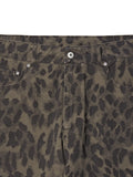 Partimento Leopard Relaxed Pants Brown