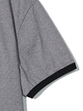 Partimento Candy Stripe Ringer Tee - Gray