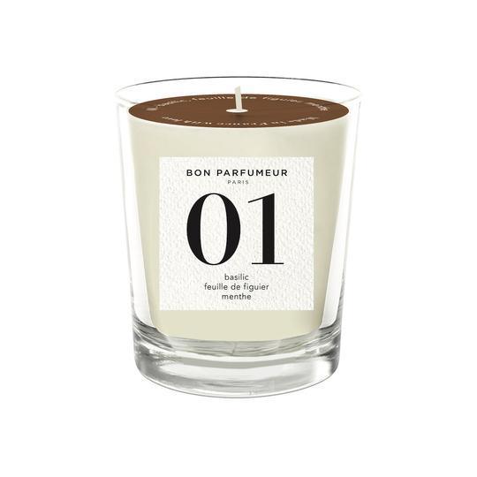Bon Parfumeur Candle 01 basil, fig leaves, mint - SUPERCONSCIOUS BERLIN