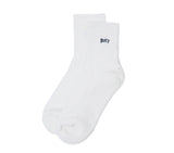 BoTT OG Logo EMB Socks - White - SUPERCONSCIOUS BERLIN