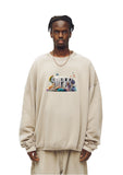 Condom Sweatshirt Washed Beige