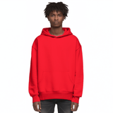 Superconscious Oversized Organic Hoodie - Scarlet Red - SUPERCONSCIOUS BERLIN