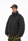 Partimento Micro Check Puffer Padding Black