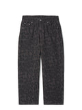 Partimento Leopard Relaxed Pants Charcoal