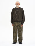 Partimento Leopard Relaxed Pants Brown