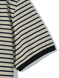 Partimento - Breton Stripe Ringer Tee Beige