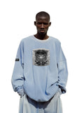 Entity Sweatshirt Washed Blue