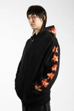 Wasted Paris Surf Hoodie Full Zip - Black