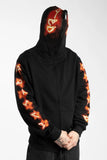 Wasted Paris Surf Hoodie Full Zip - Black