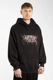 Wasted Paris Scythe Hoodie - Faded Black