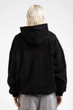 Wasted Paris Yard Boxy Hoodie - Black