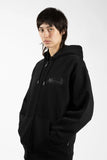 Wasted Paris Boiler Reset Zip Up Hoodie - Black