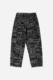 Wasted Paris Mind Casper Pant - Faded Black