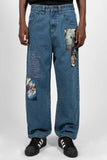 Wasted Paris Casper Riot Pant - Washed Blue