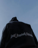 Lost Utopian Visions LUV outline hoodie - Black - SUPERCONSCIOUS BERLIN
