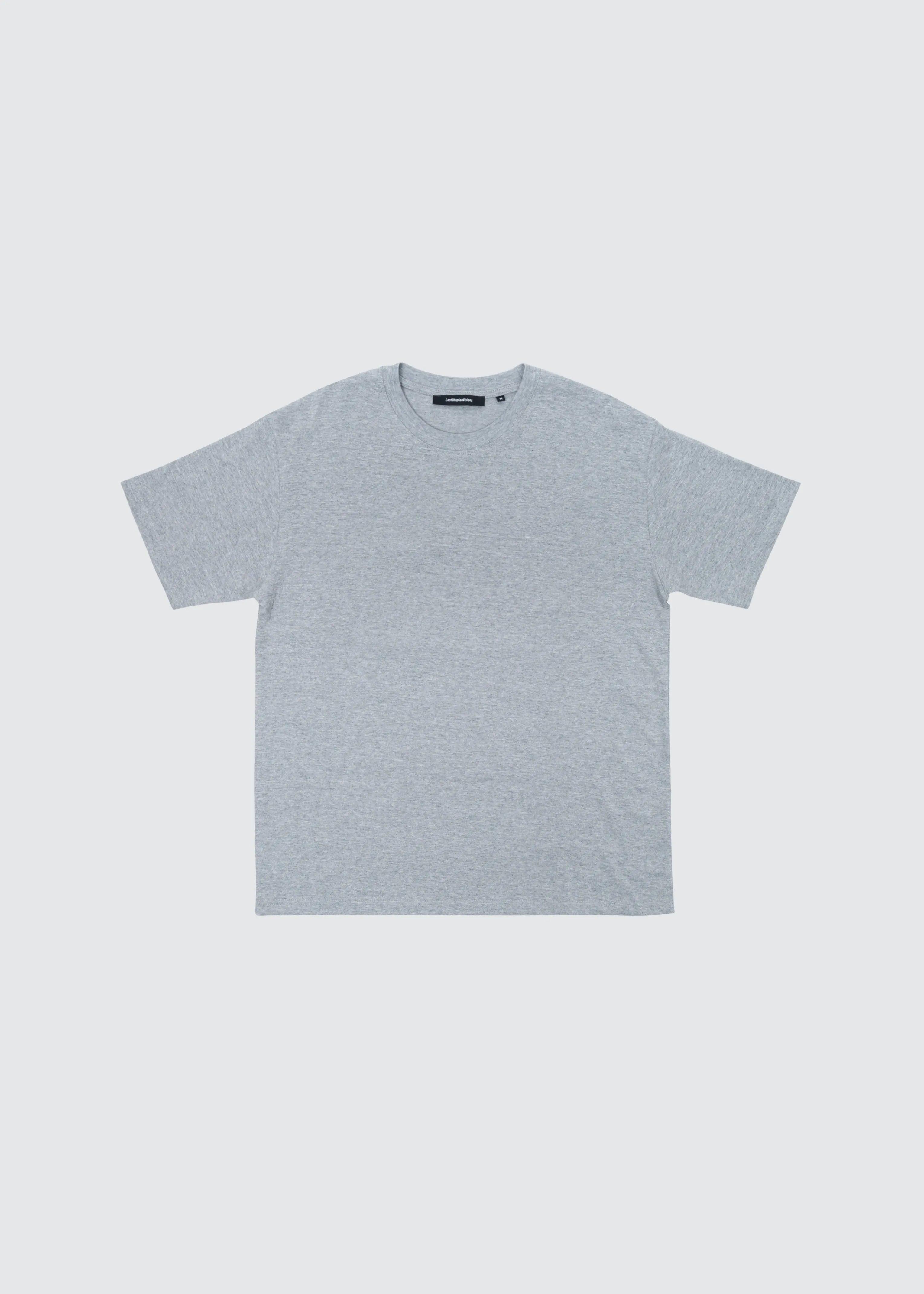 Lost Utopian Visions LUV Outline logo SS tee - Misty - SUPERCONSCIOUS BERLIN