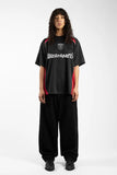 Wasted Paris Rain Football Jersey - Black / Red