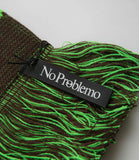 No Problemo Stripe Logo Scarf - Olive