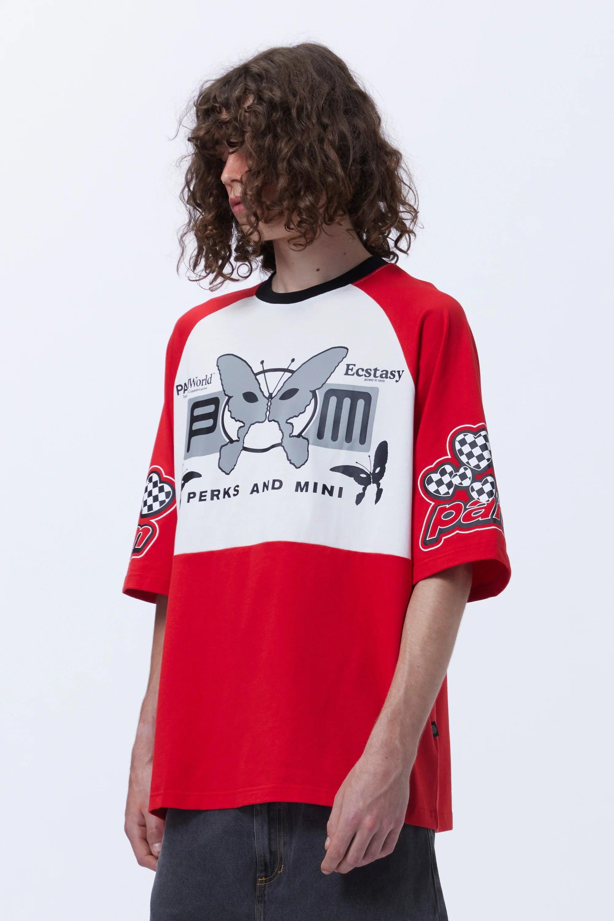 PAM / Perks and Mini - Racer Contrast SS Tee - Multi -