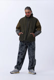 PAM / Perks and Mini - Reversible Geo Mapping Parka Jacket -