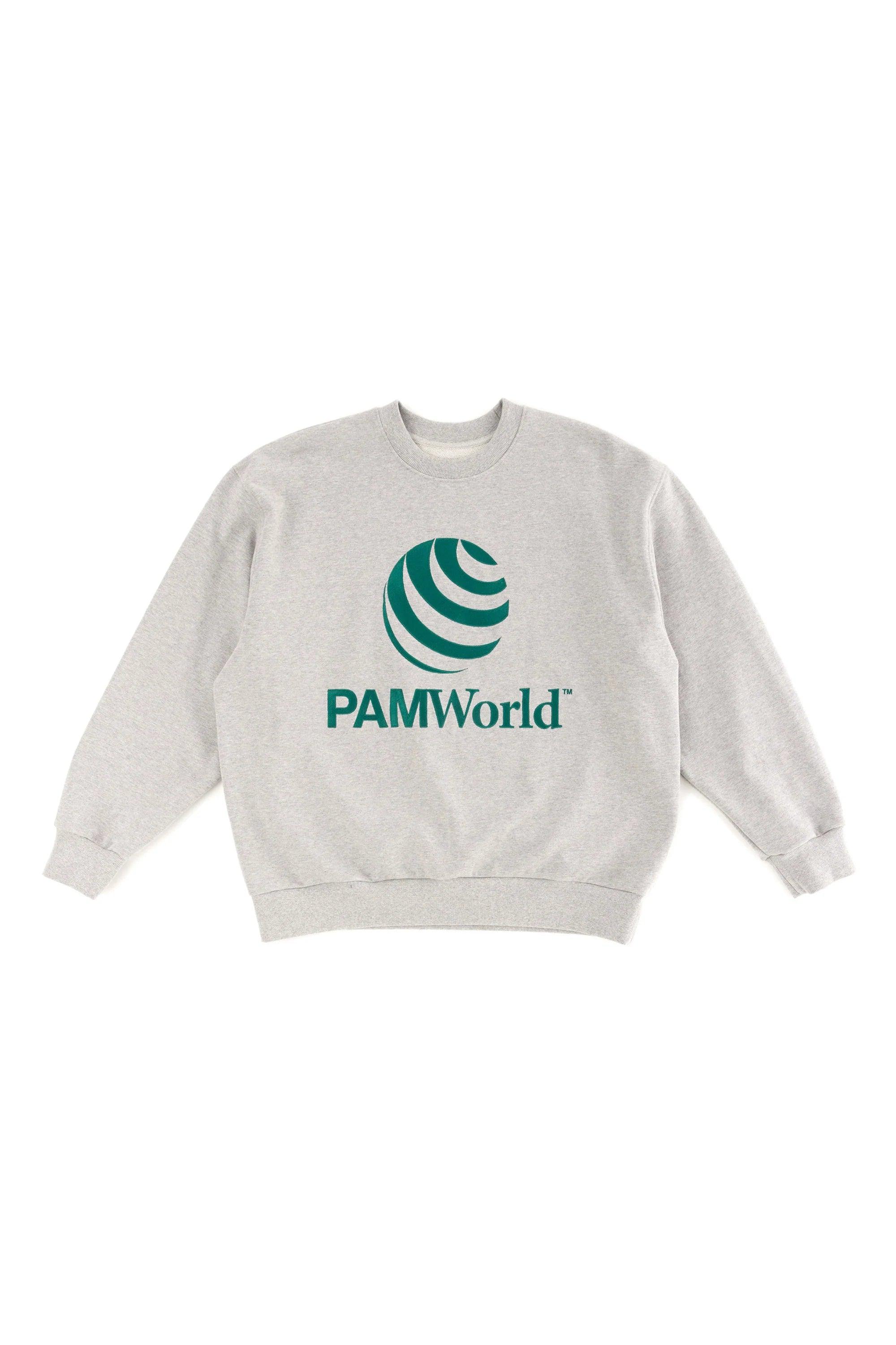 PAM / Perks and Mini - World Crew Neck - Grey Marble -