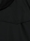 Partimento Cotton Hoodie Jacket - Black - JACKETS