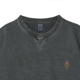 Partimento [Heavyweight] Classic Crest Pigment Sweatshirt - Charcoal - SUPERCONSCIOUS BERLIN