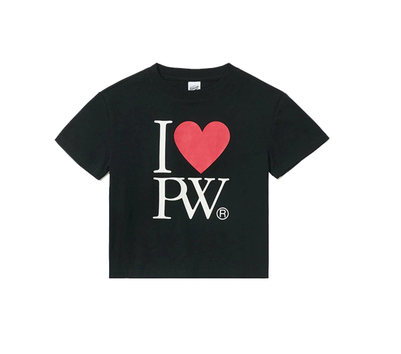 Partimento I Love PW SS T-shirt - Black - One size -
