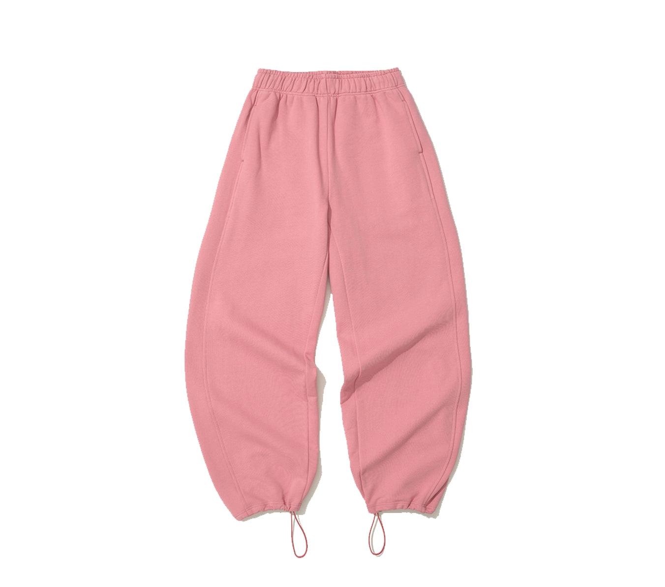 Partimento Rounding Sweatpants - Pink - bottoms