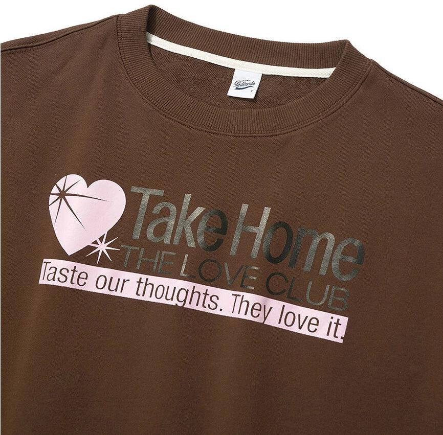 Partimento Take Home Sweatshirt - Brown - One size -
