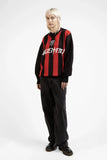 Wasted Paris Blade Sweater - Black / Fire Red