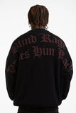 Wasted Paris Drives Loose Sweater - Black