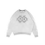 POSHBRAIN SCREWN CREWNECK - MISTY GRAY