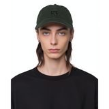 Superconscious SCS Embroidered Stone Washed Cap Green / Anthrazit