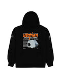 Space available Utopian Architecture Hoodie - Black - SUPERCONSCIOUS BERLIN
