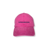 Superconscious Embroidered Stone Washed Cap Pink / Navy