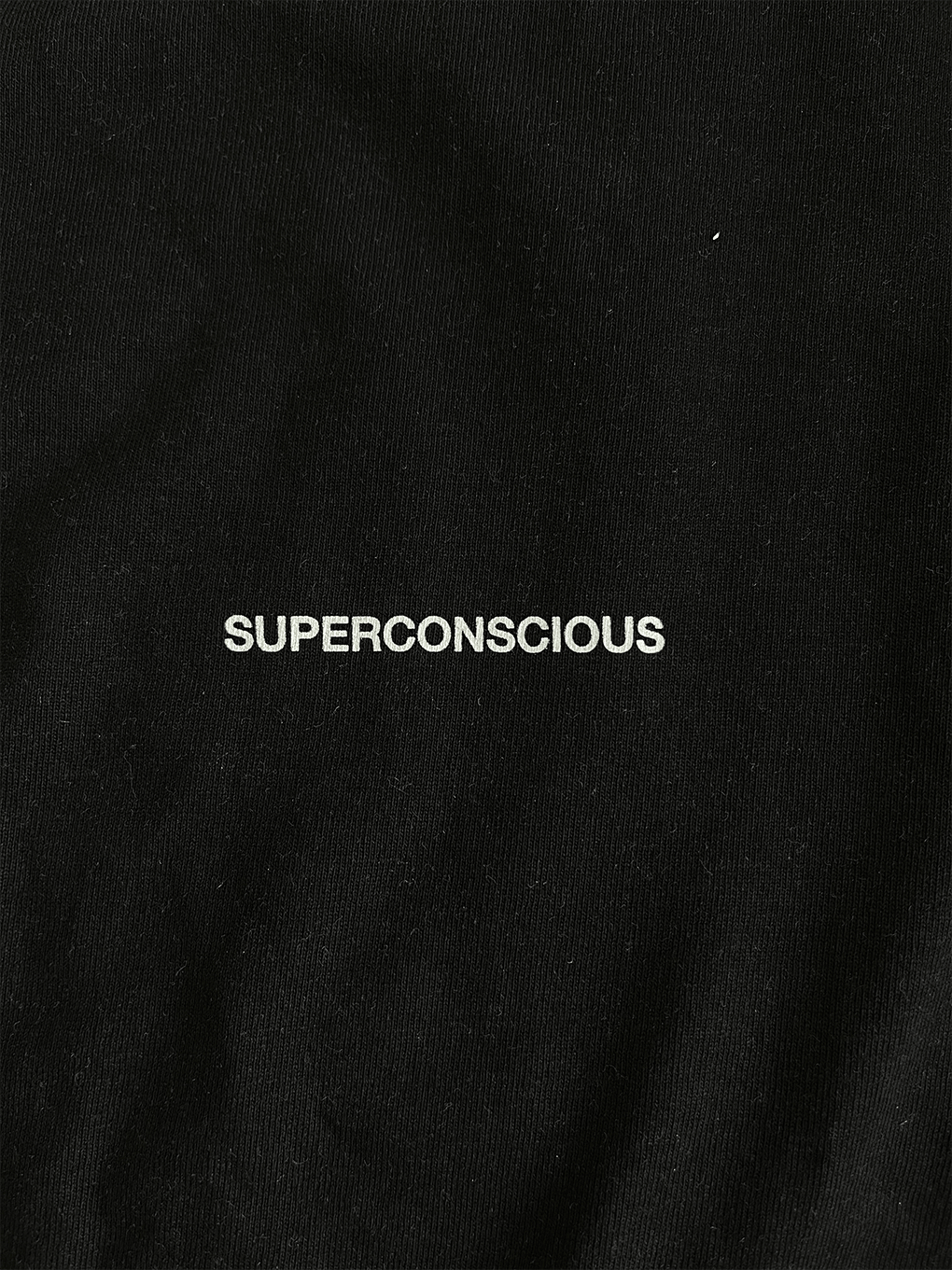 Superconscious NOT T-Shirt - Black / Blue - T-Shirts