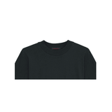 Superconscious Oversized High Collar Boxy T-Shirt - Black -