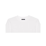 Superconscious Oversized High Collar Boxy T-Shirt - White -