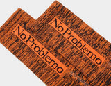 No Problemo Glitch Socks - Orange