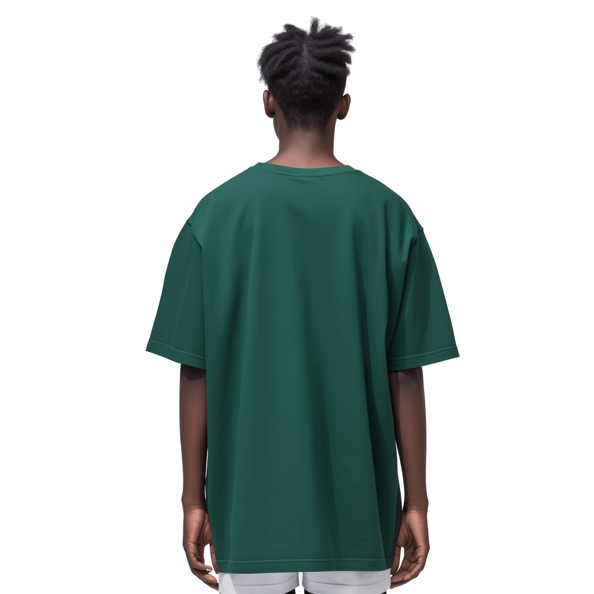 Superconscious Oversized Organic T-shirt - Forest Green