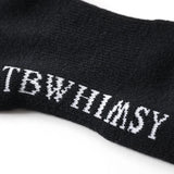 TIGHTBOOTH Label Logo High Socks - Black - SUPERCONSCIOUS BERLIN