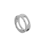 VITALY Crate Stainless Steel Ring - SUPERCONSCIOUS BERLIN