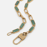 VITALY Encode Gold Necklace - Aventurine - One size -