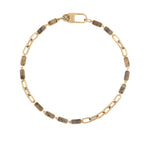 VITALY Encode Gold Necklace - White Quartz