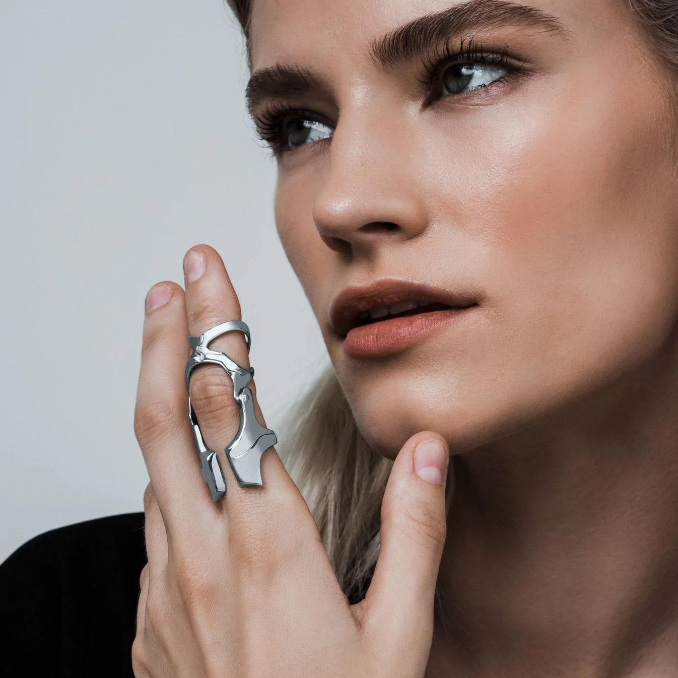 VITALY Fragment Stainless Steel Ring - SUPERCONSCIOUS BERLIN