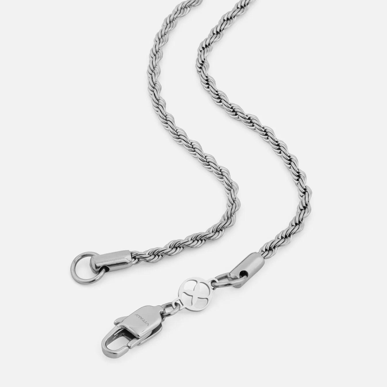 VITALY Rope Chain Stainless Steel Necklace - Jewelry